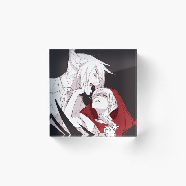 Big Bad Wolf Acrylic Block