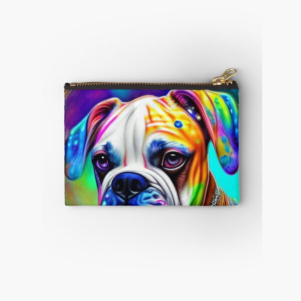 Item preview, Tribal Boxer Dog Pop Art 8 designed and sold by DiatomDesigns.