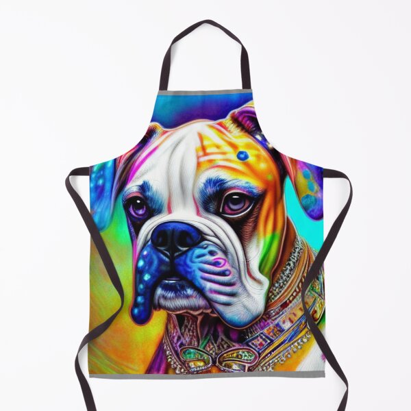 Item preview, Tribal Boxer Dog Pop Art 8 designed and sold by DiatomDesigns.