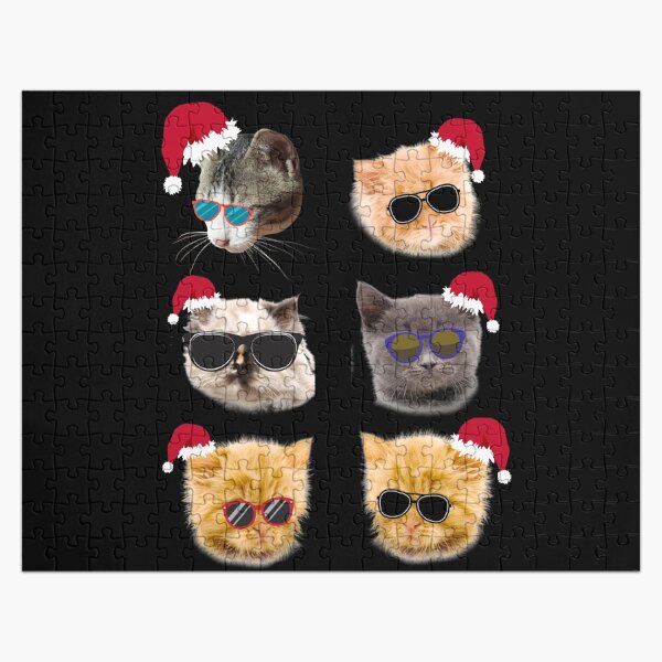 Artikel-Vorschau von Süße Katzen mit Brille, designt und verkauft von The Love Quill.