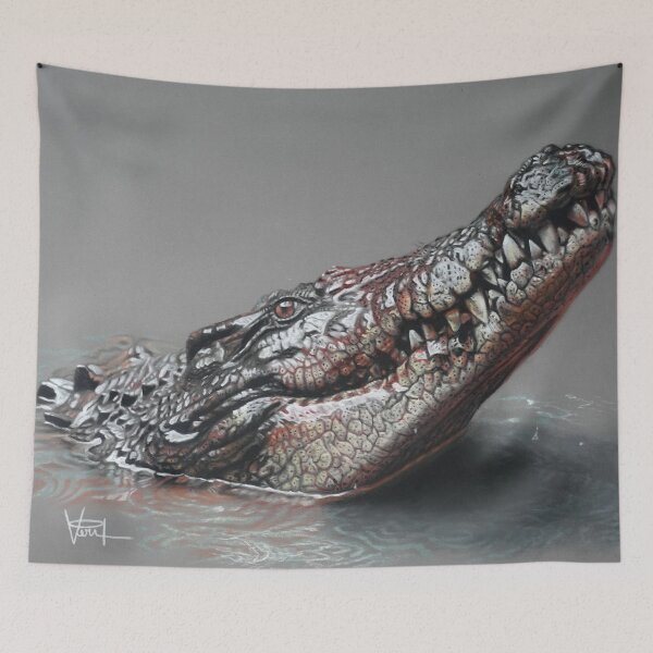 Item preview, Floating Crocodile designed and sold by Veri Apriyatno.