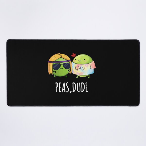 Item preview, Peas Dude Funny Veggie Pea Puns (Dark BG) designed and sold by punnybone.