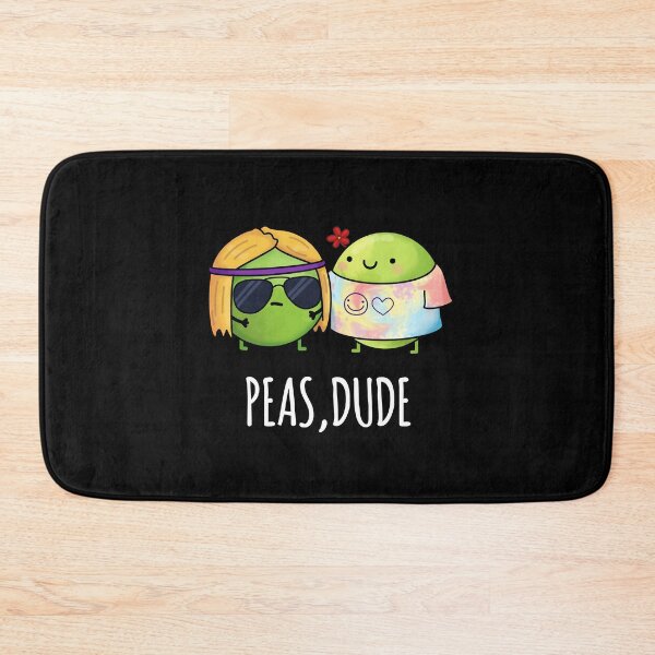 Item preview, Peas Dude Funny Veggie Pea Puns (Dark BG) designed and sold by punnybone.