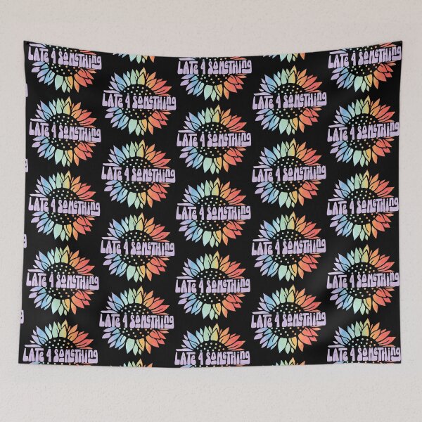 Item preview, Late For Something Sunflower Retro Design designed and sold by handsoftime2020.