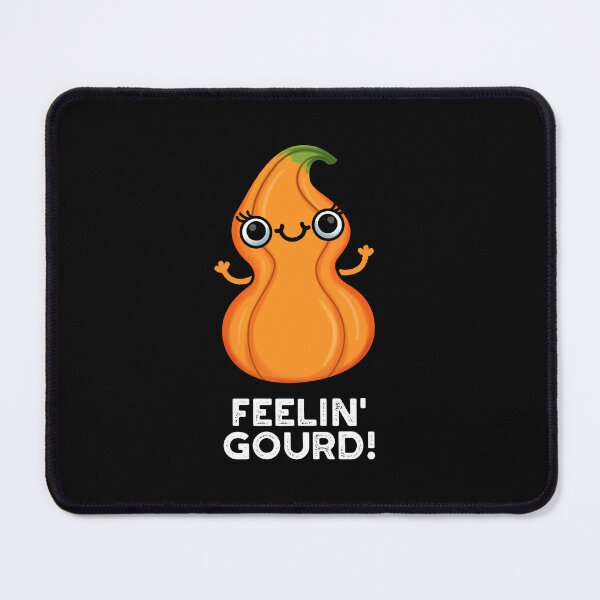 Item preview, Feelin Gourd Funny Veggie Puns (Dark BG) designed and sold by punnybone.