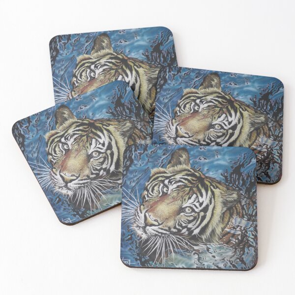 Item preview, Floating Tiger designed and sold by Veri Apriyatno.