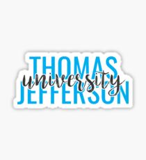 Pegatina UNIVERSIDAD DE THOMAS JEFFERSON