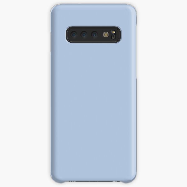 PLAIN SOLID LIGHT STEEL BLUE-100 BLUE SHADES ON OZCUSHIONS ON ALL PRODUCTS Samsung Galaxy Snap Case