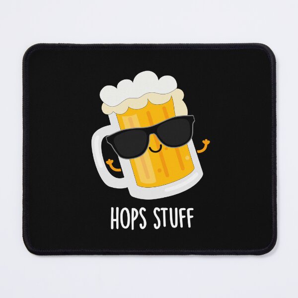Item preview, Beer-ed Funny Beer Beard Pun (Dark BG) designed and sold by punnybone.