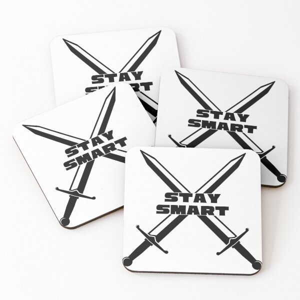 Item preview, Stay Smart Bold Black Swords designed and sold by Pink Ribbon.