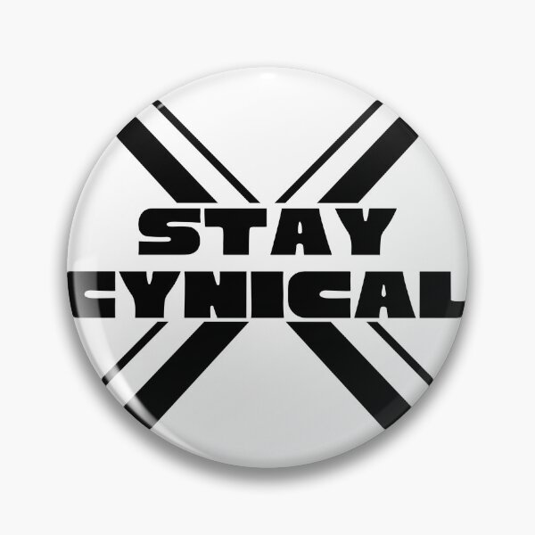 Item preview, Stay Cynical Bold Black Swords designed and sold by Pink Ribbon.