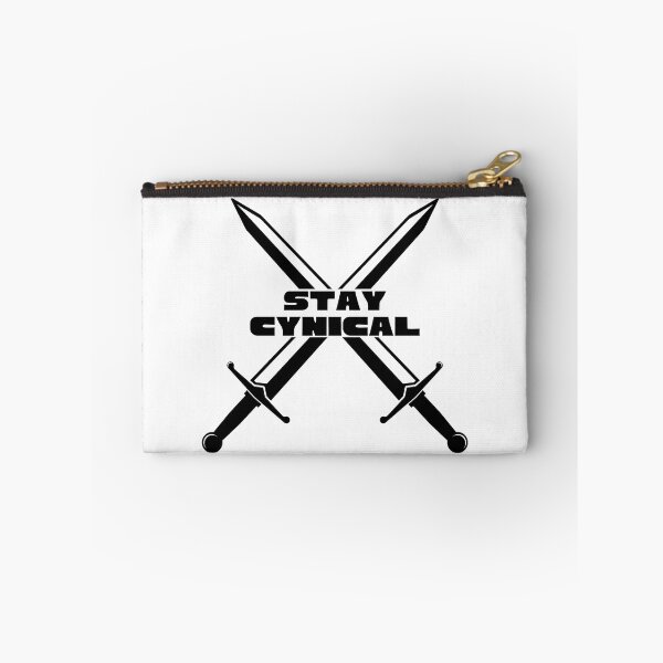 Item preview, Stay Cynical Bold Black Swords designed and sold by Pink Ribbon.