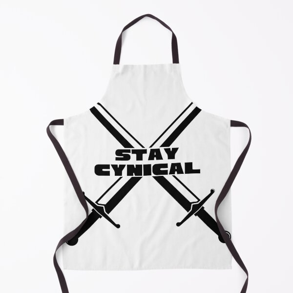 Item preview, Stay Cynical Bold Black Swords designed and sold by Pink Ribbon.