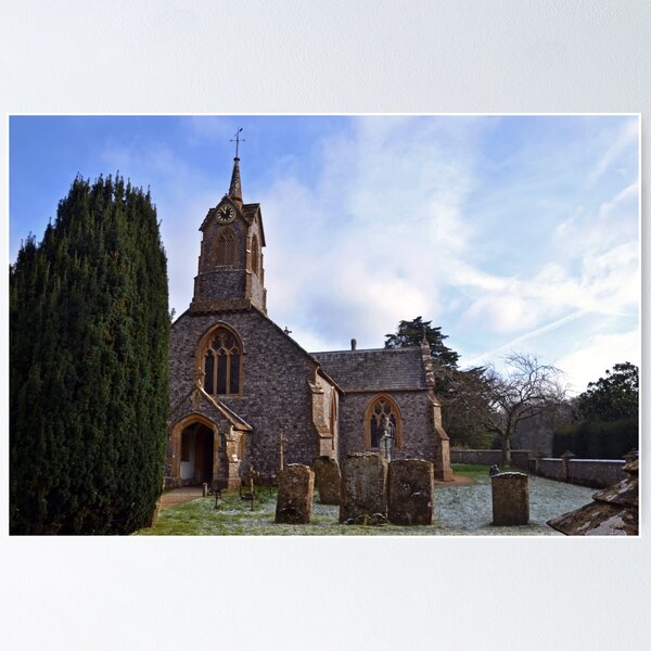 Item preview, Church at Cricket St Thomas, Somerset UK designed and sold by lynn carter.