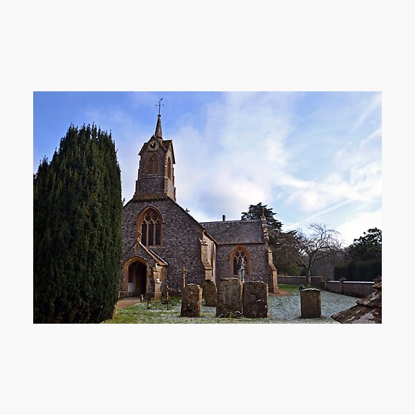 Item preview, Church at Cricket St Thomas, Somerset UK designed and sold by lynn carter.