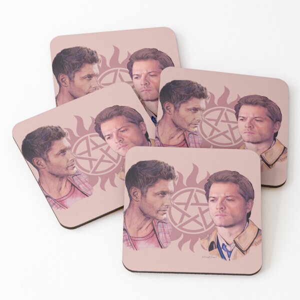 Item preview, Supernatural Dean Winchester & Castiel  designed and sold by Shiny-Elfriend.