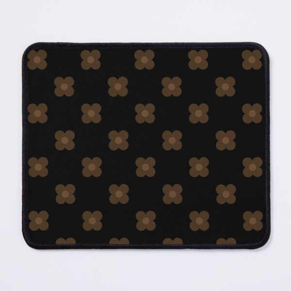 Item preview, Black and brown flower pattern designed and sold by SimpleFloStudio.