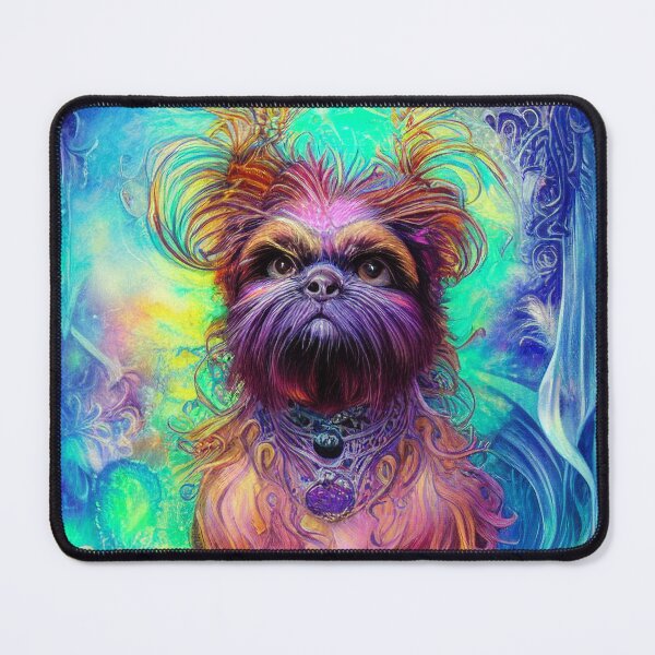 Item preview, Tribal Affenpinscher Dog Pop Art 2 designed and sold by DiatomDesigns.