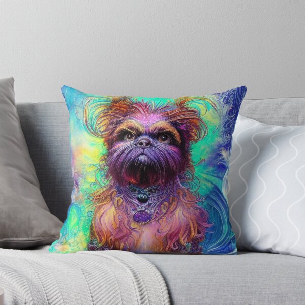 Item preview, Tribal Affenpinscher Dog Pop Art 2 designed and sold by DiatomDesigns.