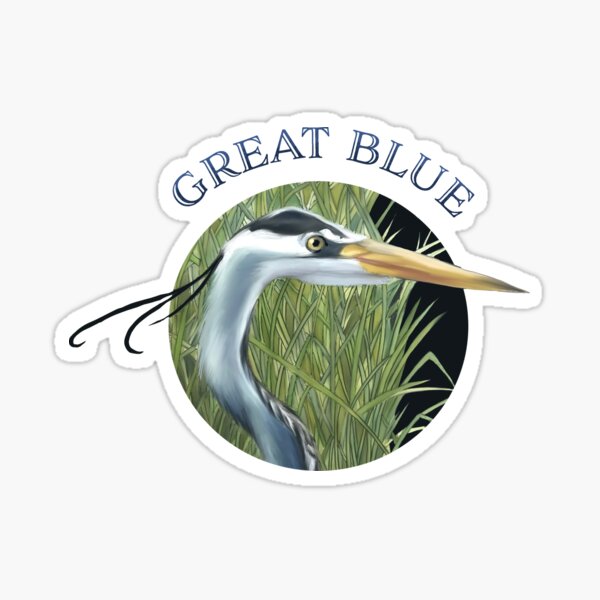 Item preview, Great Blue Heron designed and sold by Pennylane86.