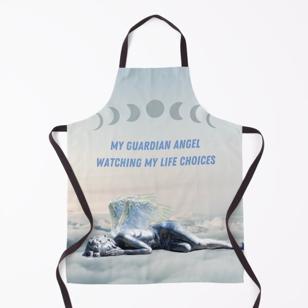 Item preview, My Guardian Angel Watching My Life Choices designed and sold by Edenglow Prints & Peculiars.