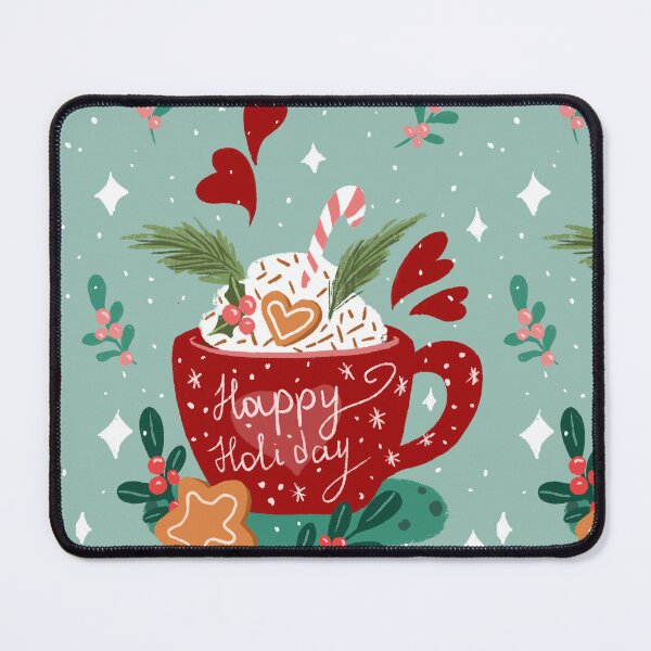 Item preview, Christmas mug with hot cocoa designed and sold by pinkyfish1010.