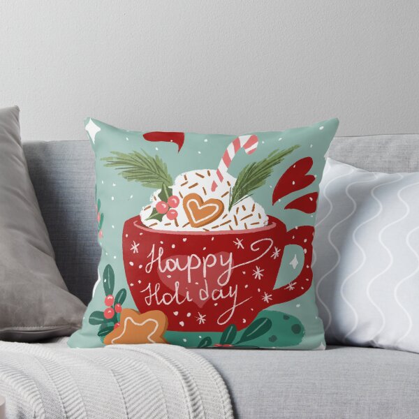Item preview, Christmas mug with hot cocoa designed and sold by pinkyfish1010.