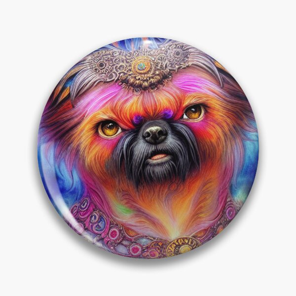 Item preview, Tribal Affenpinscher Dog Pop Art 3 designed and sold by DiatomDesigns.