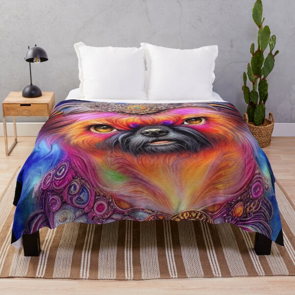 Item preview, Tribal Affenpinscher Dog Pop Art 3 designed and sold by DiatomDesigns.