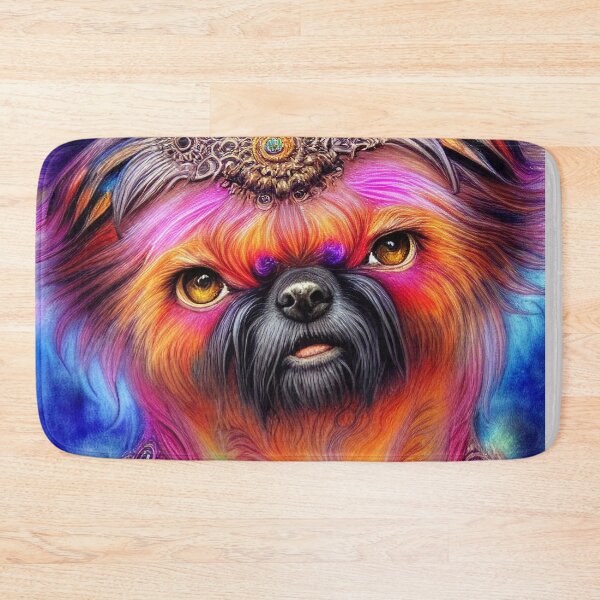 Item preview, Tribal Affenpinscher Dog Pop Art 3 designed and sold by DiatomDesigns.