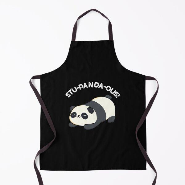 Item preview, Stu-panda-ous Funny Animal Panda Puns (Dark BG) designed and sold by punnybone.