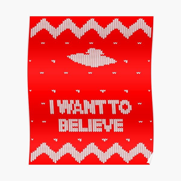 X Files Sweater Posters Redbubble