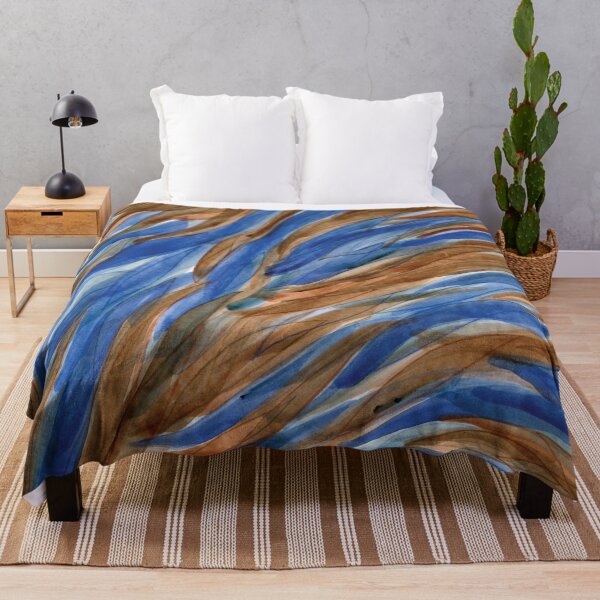 Item preview, Brown Fish Blue Sea designed and sold by Alexandria Levin.