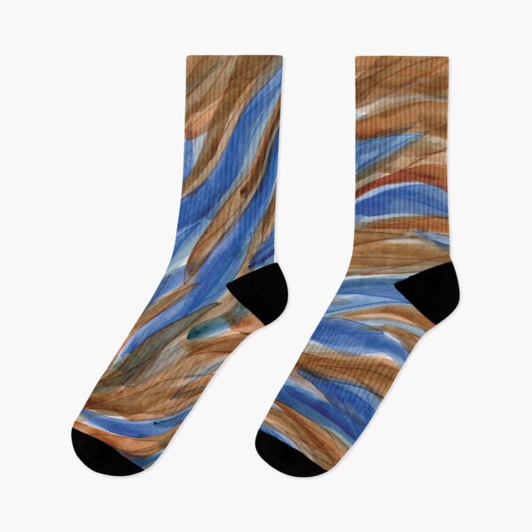 Item preview, Brown Fish Blue Sea designed and sold by Alexandria Levin.