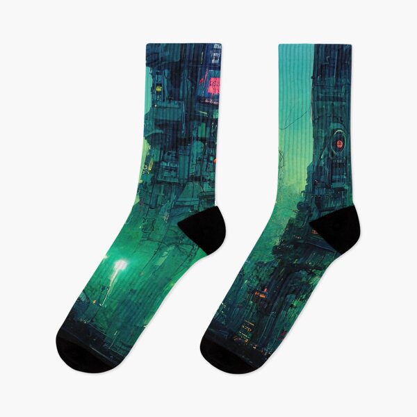 Item preview, Cyberpunk Worlds #CP1-5 designed and sold by DigitalvanShop.