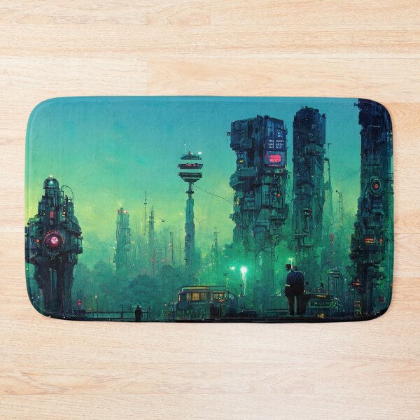 Item preview, Cyberpunk Worlds #CP1-5 designed and sold by DigitalvanShop.