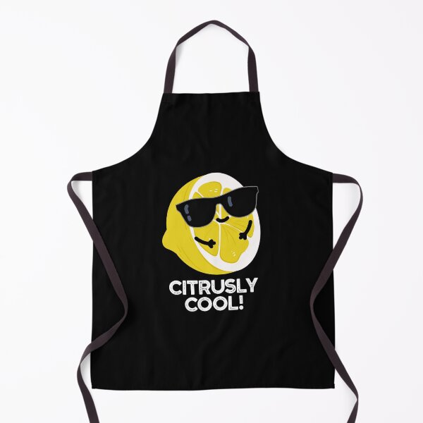 Item preview, Citrusly Cool Funny Fruit Puns (Dark BG) designed and sold by punnybone.
