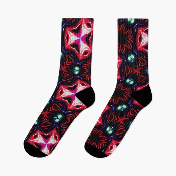 Item preview, Dark fire floral pattern  designed and sold by Mitrodoros.