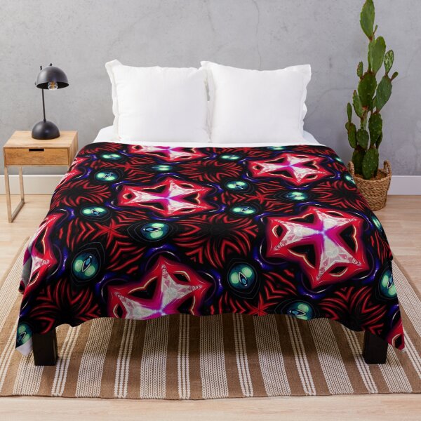 Item preview, Dark fire floral pattern designed and sold by Mitrodoros.