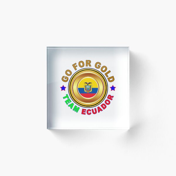 Item preview, GO FOR GOLD TEAM ECUADOR | World cup Design designed and sold by TeeEmpire.