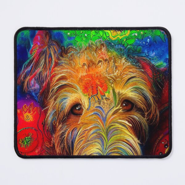 Item preview, Tribal Airedale Terrier Dog Pop Art 2 designed and sold by DiatomDesigns.