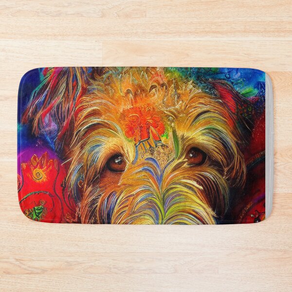 Item preview, Tribal Airedale Terrier Dog Pop Art 2 designed and sold by DiatomDesigns.