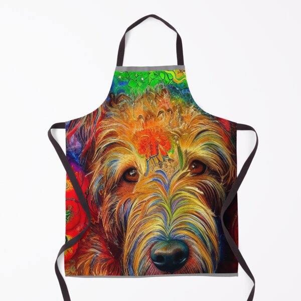 Item preview, Tribal Airedale Terrier Dog Pop Art 2 designed and sold by DiatomDesigns.