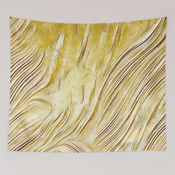 Item preview, Golden Botanical Stripes designed and sold by fatenanwar.