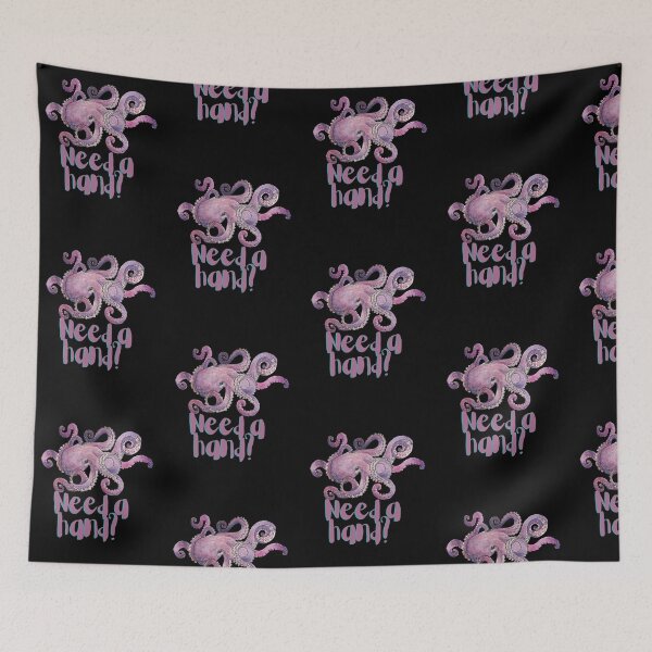 Item preview, Funny Octopus, Need a Hand, Ocean Life designed and sold by moderncrazeshop.