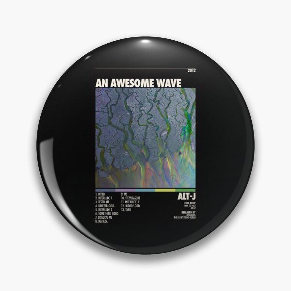 Item preview, Alt-J Poster An Awesome Wave Poster Alt-J Tracklist Album Cover Poster Poster Print  designed and sold by raynesjestero.