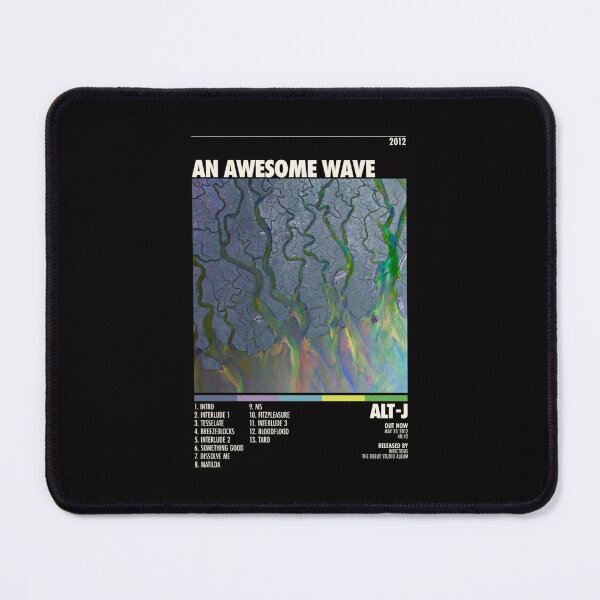 Item preview, Alt-J Poster An Awesome Wave Poster Alt-J Tracklist Album Cover Poster Poster Print  designed and sold by raynesjestero.