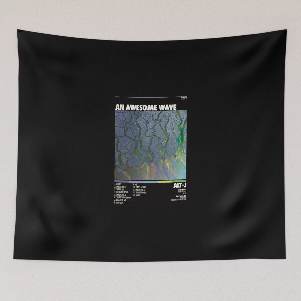 Item preview, Alt-J Poster An Awesome Wave Poster Alt-J Tracklist Album Cover Poster Poster Print  designed and sold by raynesjestero.