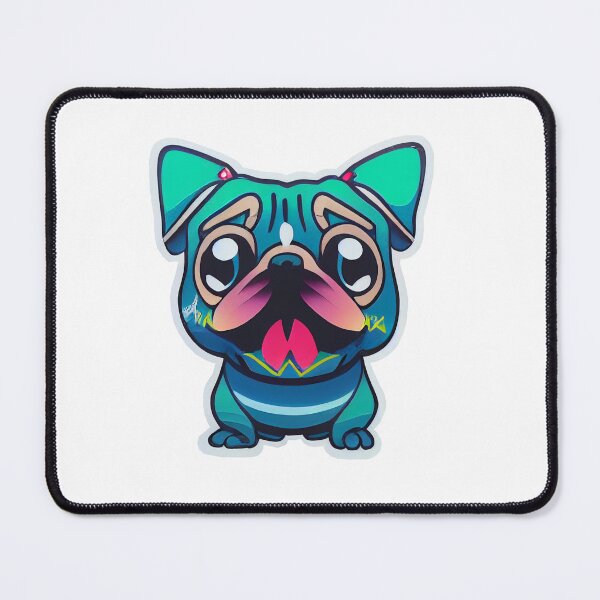 Item preview, Chibi Pug Puppy Kawaii designed and sold by friskyfoxtrot.