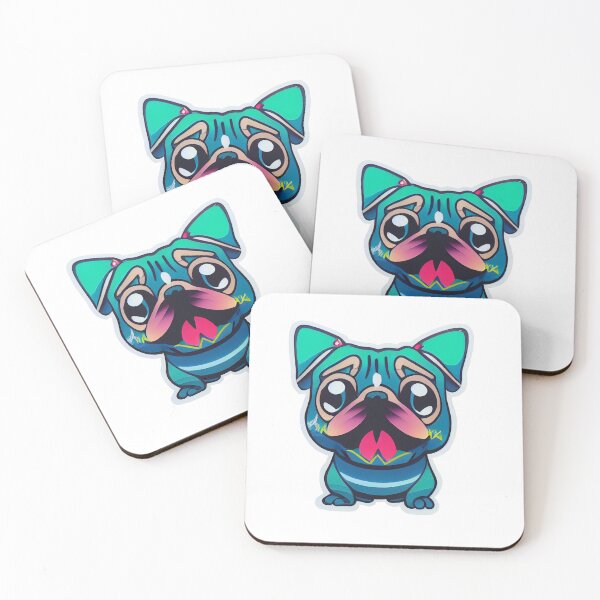 Item preview, Chibi Pug Puppy Kawaii designed and sold by friskyfoxtrot.